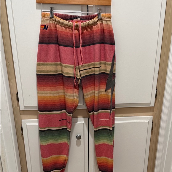 Aviator Nation Serape Bolt Stitch
Cropped Sweatshirt & Jogger Set - Picture 10 of 12